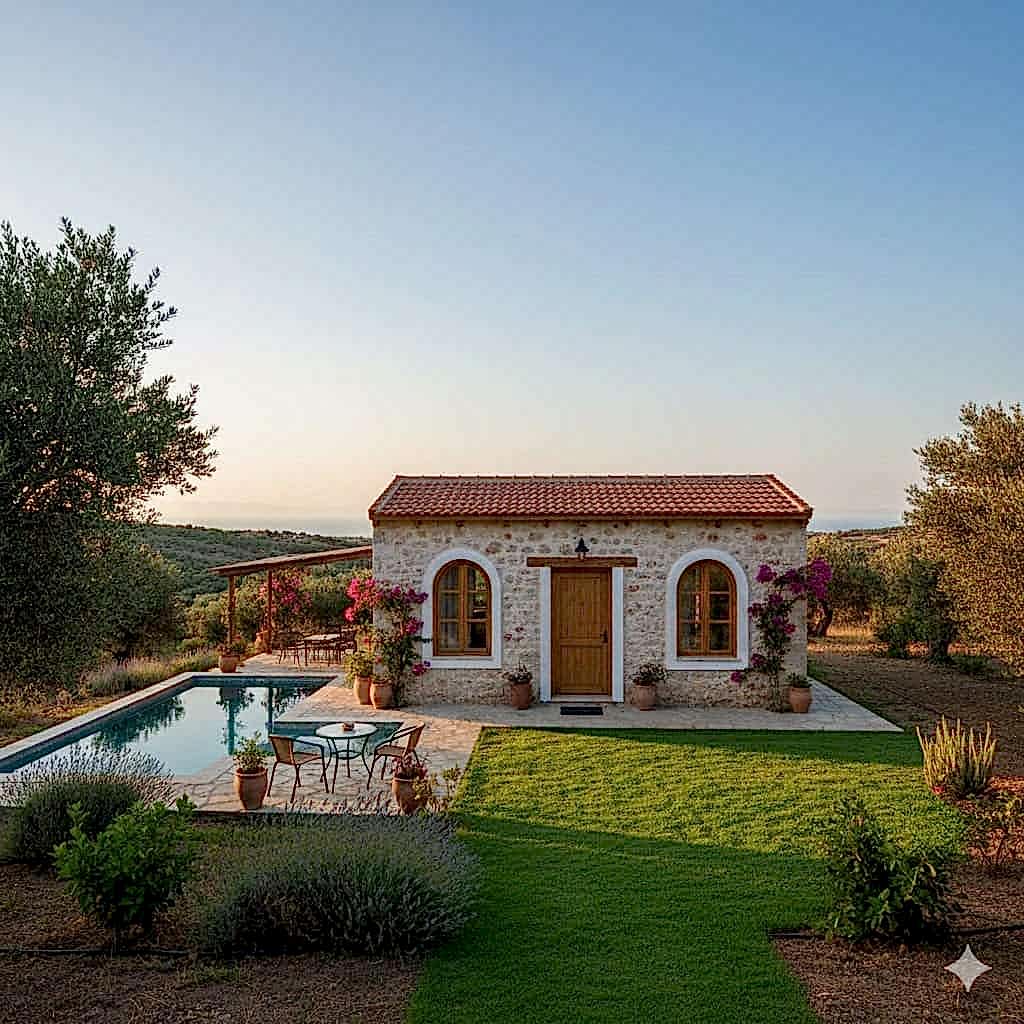 İki Katlı ve Mütevazı Yap 