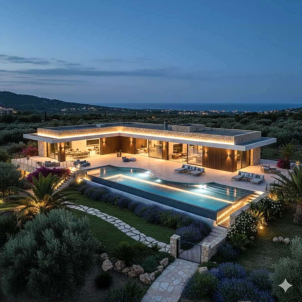 Lüks ve Özgün Villa Peyzaj Tasarımları