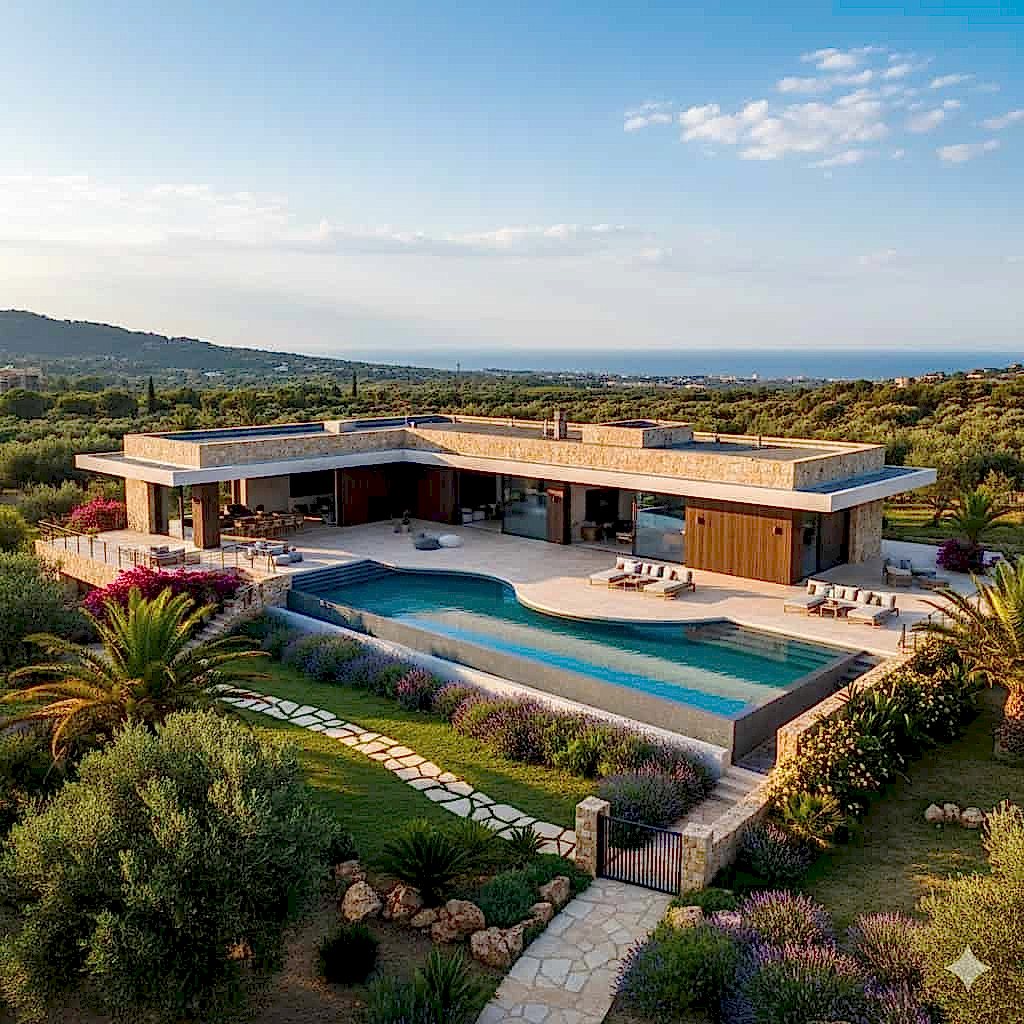 Lüks  Villa Peyzaj  Tasarımları