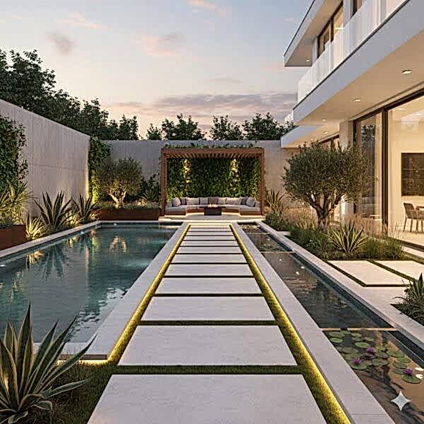 Villa Bahçe Peyzaj Tasarımı